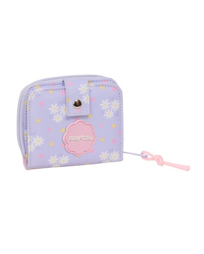 Monedero billetera safta bouquet 95x110x20 mm
