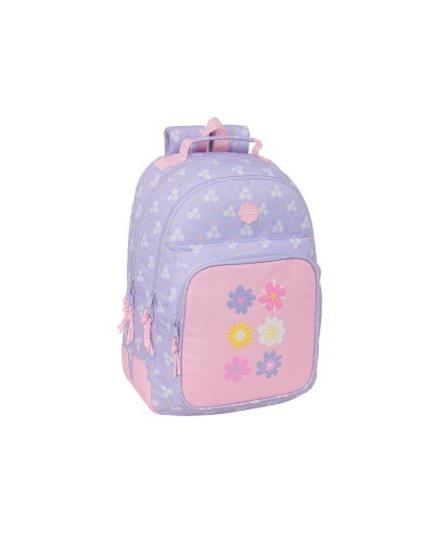 Mochila safta doble con cantoneras adaptable a carro bouquet 420x320x150 mm