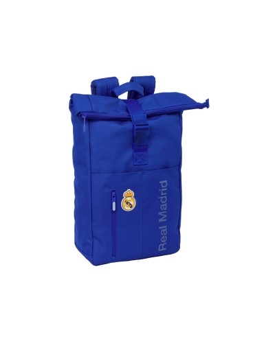 Mochila safta solapa para portatil 156 real madrid 3 equipacion 25 26 420x280x130 mm