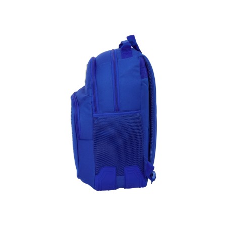 Mochila safta doble con cantoneras adaptable a carro real madrid 3 equipacion 25 26 420x320x150 mm