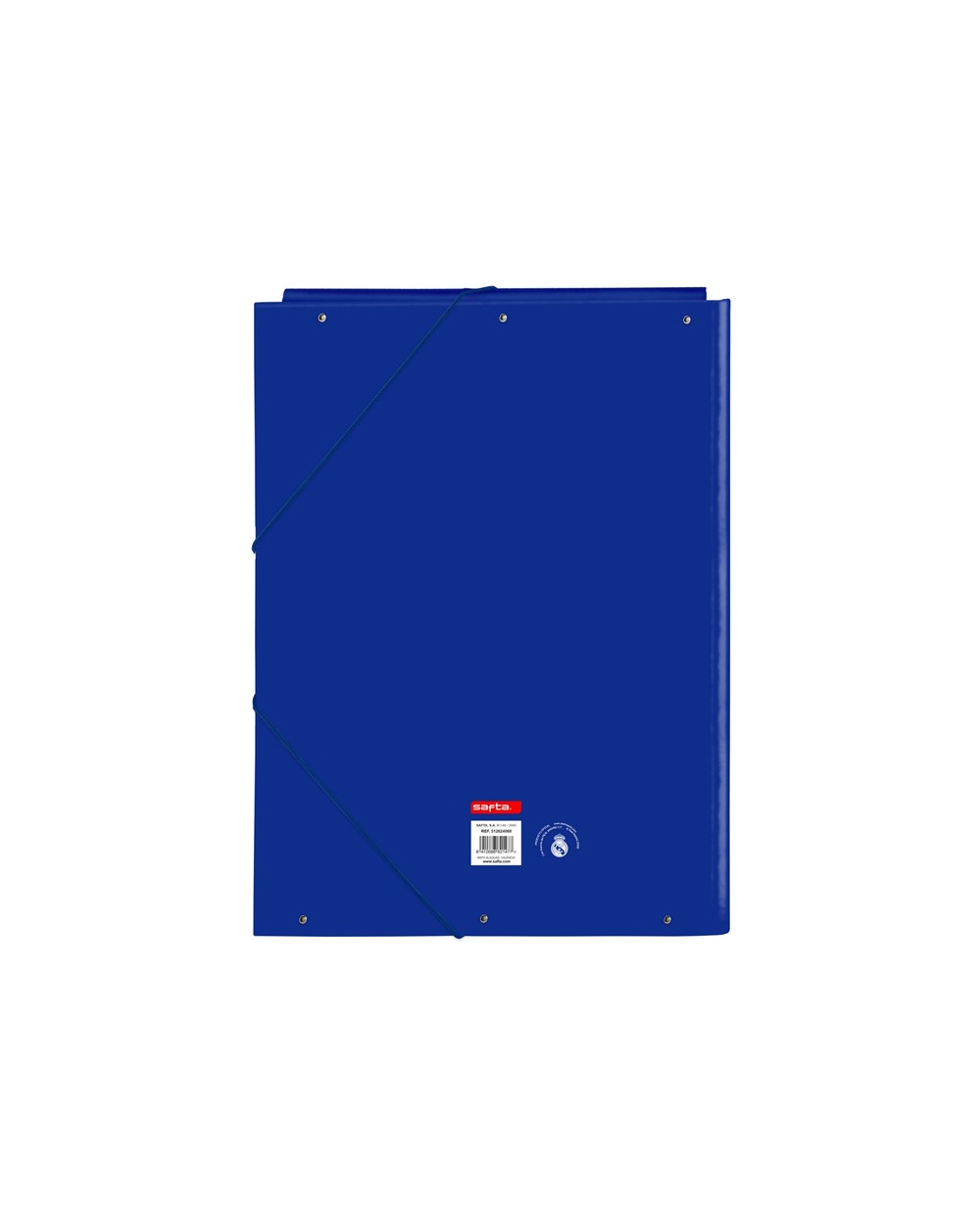 Carpeta carton folio gomas solapas safta real madrid 3 equipacion 25 26