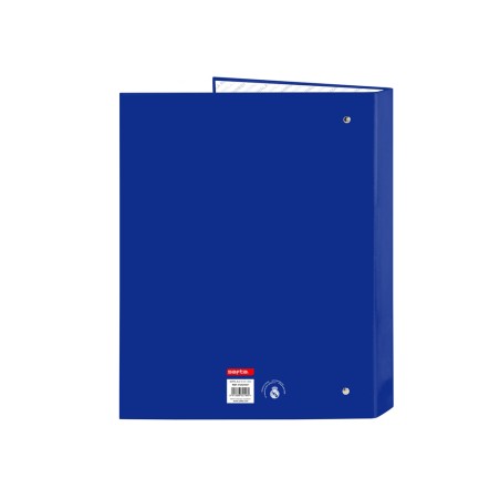 Carpeta carton folio 4 anillas mixtas safta real madrid 3 equipacion 25 26