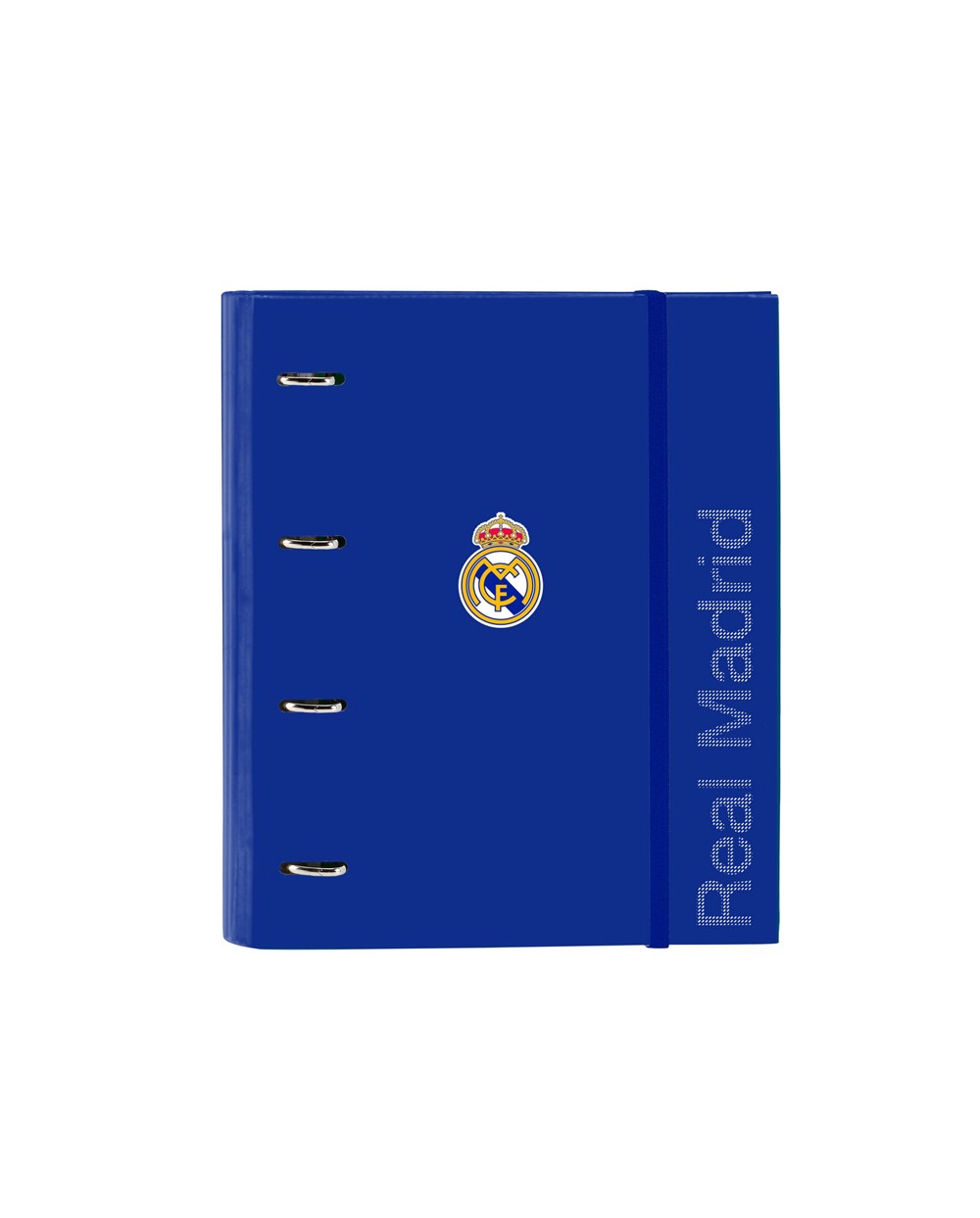 Carpeta con recambio safta din a4 cuadro 5 mm con goma y separadores real madrid 3 equipacion 25 26