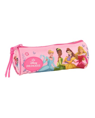 Bolso escolar portatodo safta redondo princesas disney 70x200x70 mm