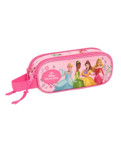 Bolso escolar portatodo safta doble princesas disney 80x210x60 mm