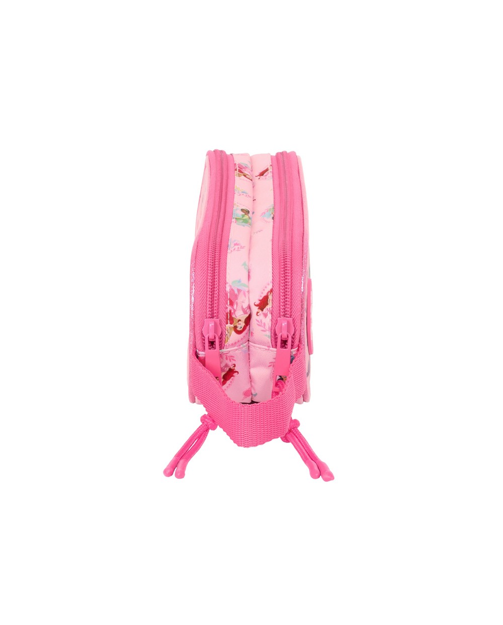 Bolso escolar portatodo safta doble princesas disney 80x210x60 mm