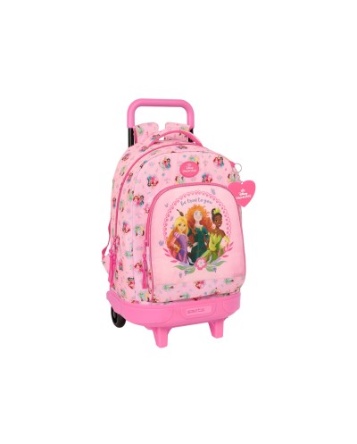 Mochila safta grande con ruedas compact extraible princesas disney 450x330x220 mm