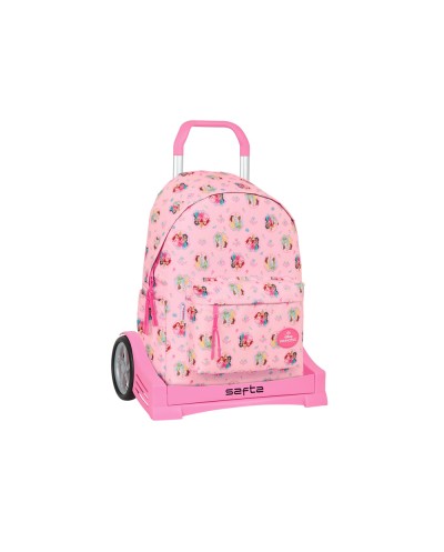 Mochila 775 safta con carro evolution princesas disney 430x310x130 mm