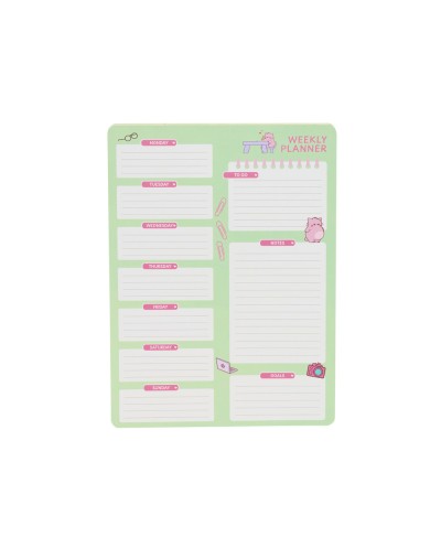 Planning semanal safta pembe the pink cat 255x190 mm