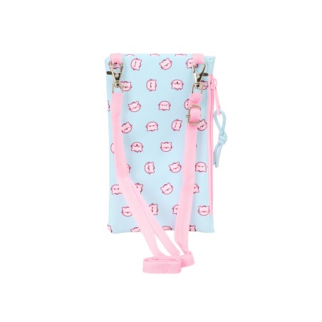 Monedero portamovil safta pembe the pink cat 190x100 mm