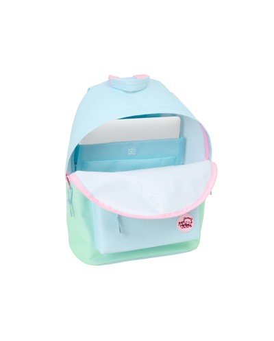 Mochila safta infantil adaptable a carro pembe the pink cat 340x260x110 mm