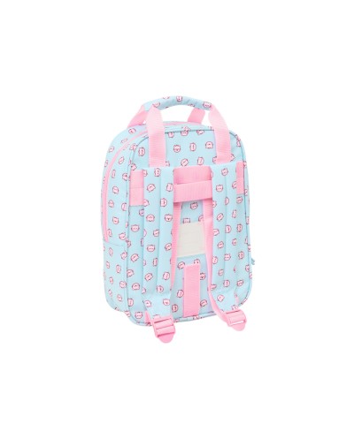 Mochila safta pembe the pink cat 420x330x150 mm