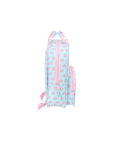 Mochila safta pembe the pink cat 420x330x150 mm