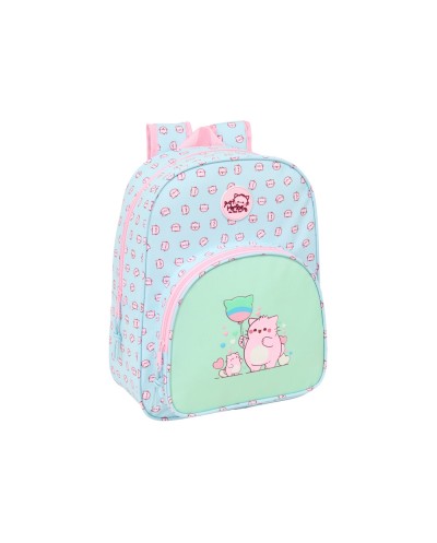 Mochila safta para portatil 141 pembe the pink cat 410x310x160 mm