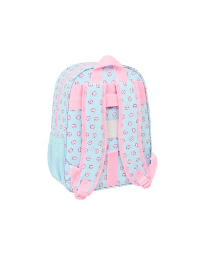 Mochila safta para portatil 141 pembe the pink cat 410x310x160 mm