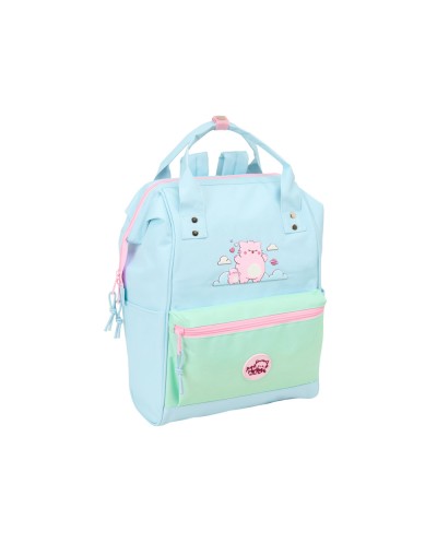 Mochila safta con asas para portatil 13 pembe the pink cat 400x270x190 mm