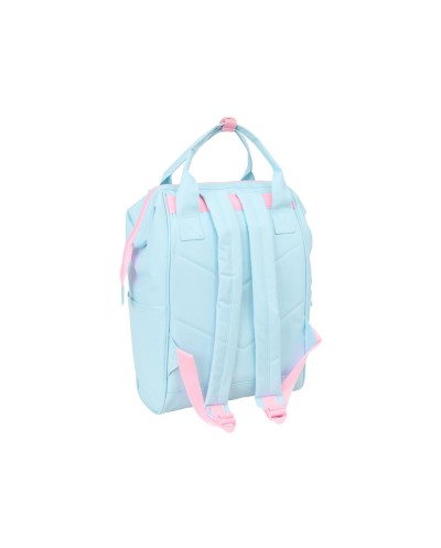 Mochila safta con asas para portatil 13 pembe the pink cat 400x270x190 mm