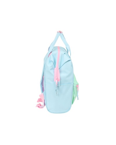 Mochila safta con asas para portatil 13 pembe the pink cat 400x270x190 mm