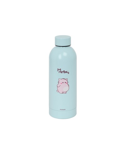 Botella termo safta acero inoxidable 500 ml pembe the pink cat