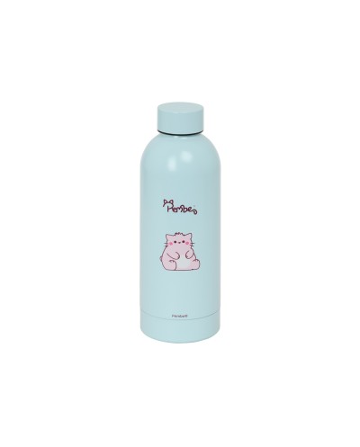 Botella termo safta acero inoxidable 500 ml pembe the pink cat