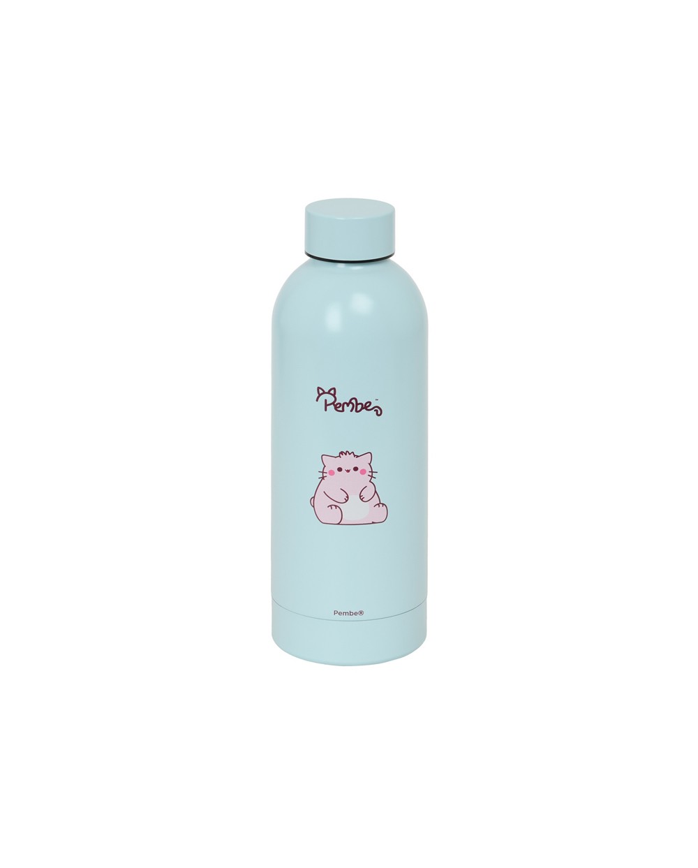 Botella termo safta acero inoxidable 500 ml pembe the pink cat