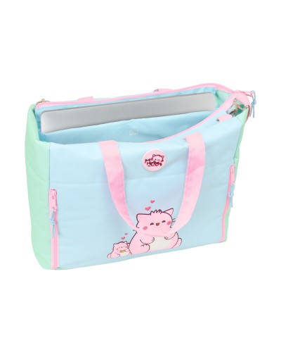 Bolso safta con bolsillo para portatil 141 pembe the pink cat 310x400x170 mm