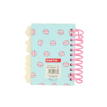 Bloc de notas safta a7 pembe the pink cat