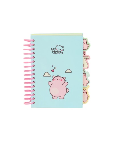 Bloc de notas safta a6 pembe the pink cat