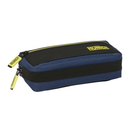 Bolso escolar portatodo safta triple pequeno con goma elastica munich track 85x220x60 mm