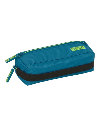 Bolso escolar portatodo safta triple pequeno con goma elastica munich land 85x220x60 mm