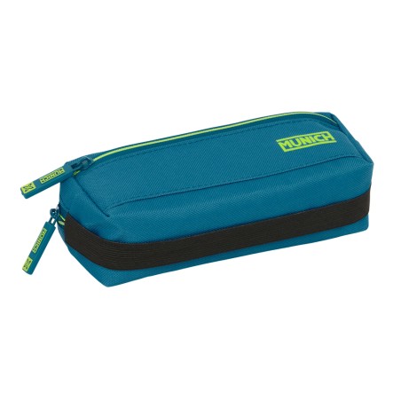 Bolso escolar portatodo safta triple pequeno con goma elastica munich land 85x220x60 mm