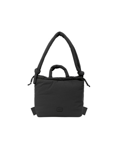 Bolso safta mochila capsula negro 310x400x170 mm