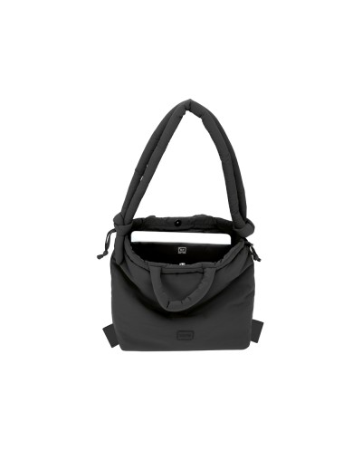 Bolso safta mochila capsula negro 310x400x170 mm