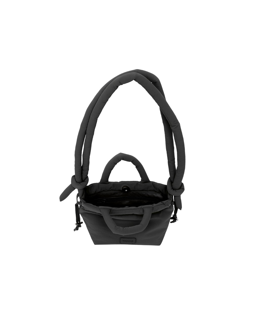 Bolsito safta capsula negro 160x160x100 mm