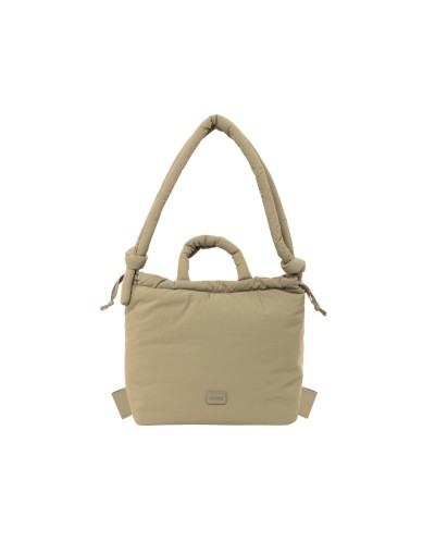 Bolso safta mochila moos capsula beige 310x400x170 mm