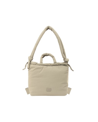 Bolso safta mochila moos capsula beige claro 310x400x170 mm