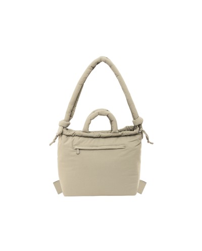 Bolso safta mochila moos capsula beige claro 310x400x170 mm