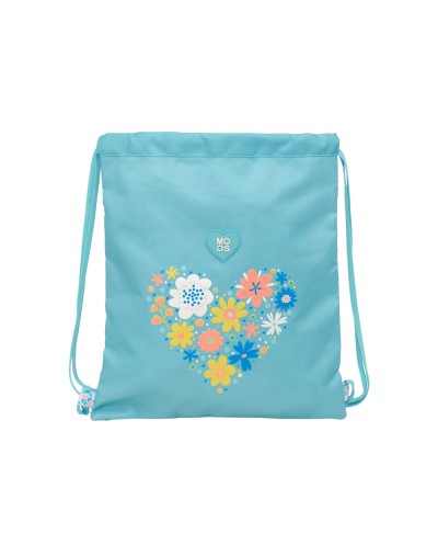 Saco plano safta reciclado moos fiori 400x350x10 mm