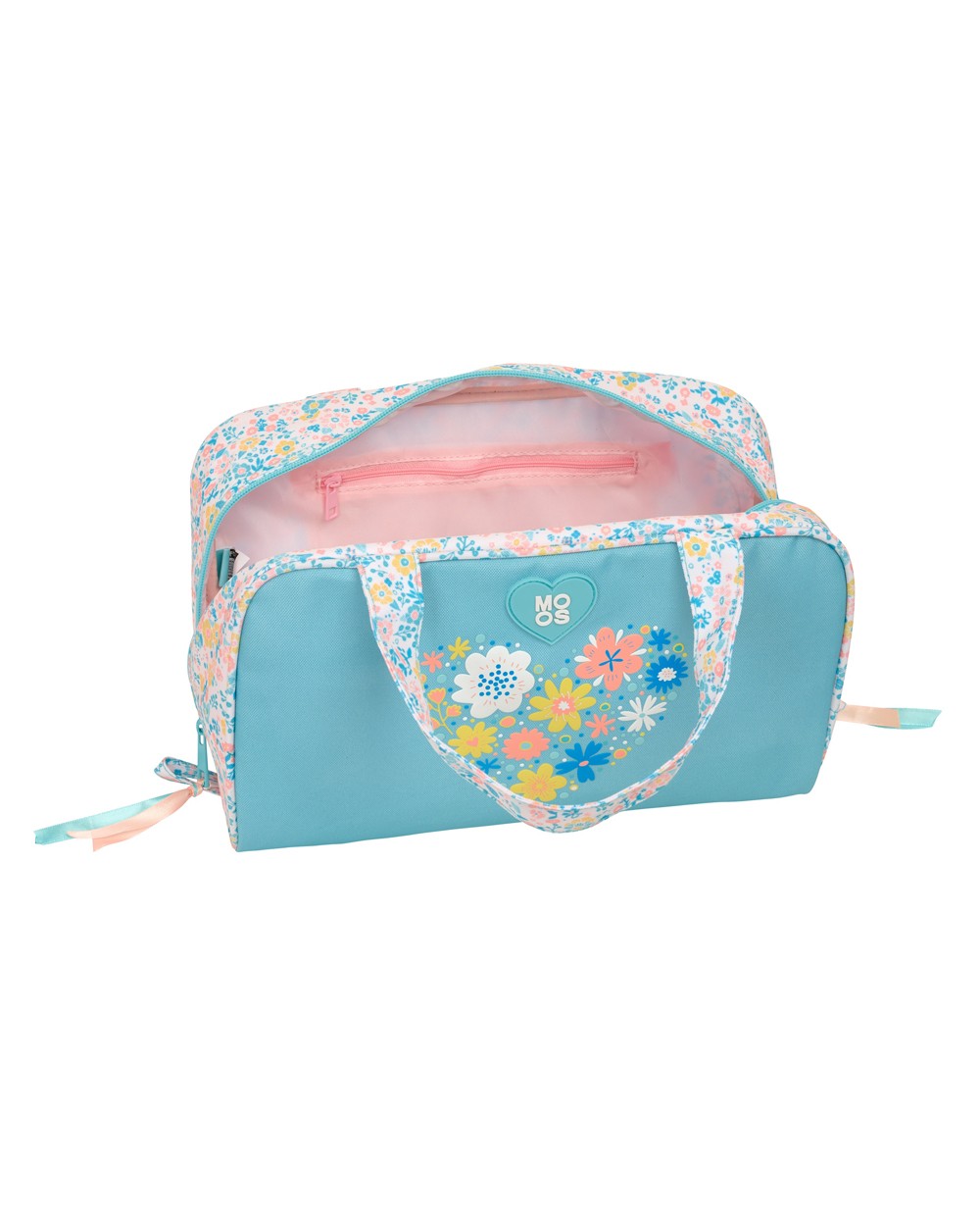 Neceser safta rectangular reciclado moos fiori 140x310x190 mm