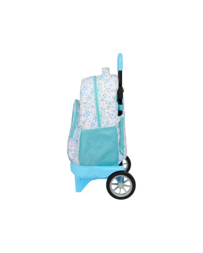 Mochila safta grande con ruedas compact evolution extraible reciclado moos fiori 450x330x220 mm