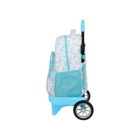 Mochila safta grande con ruedas compact evolution extraible reciclado moos fiori 450x330x220 mm