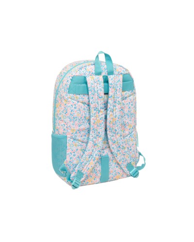Mochila safta adaptable a carro reciclado moos fiori 460x300x140 mm