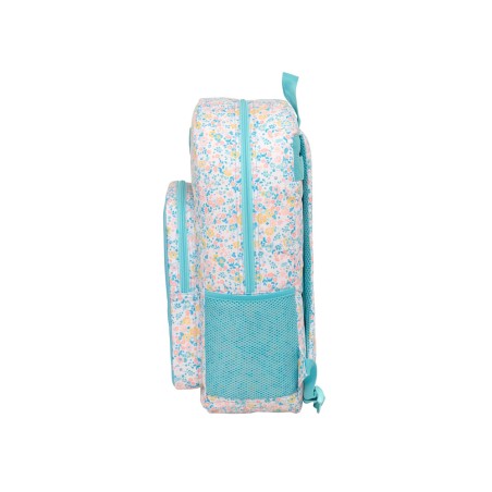 Mochila safta adaptable a carro reciclado moos fiori 460x300x140 mm