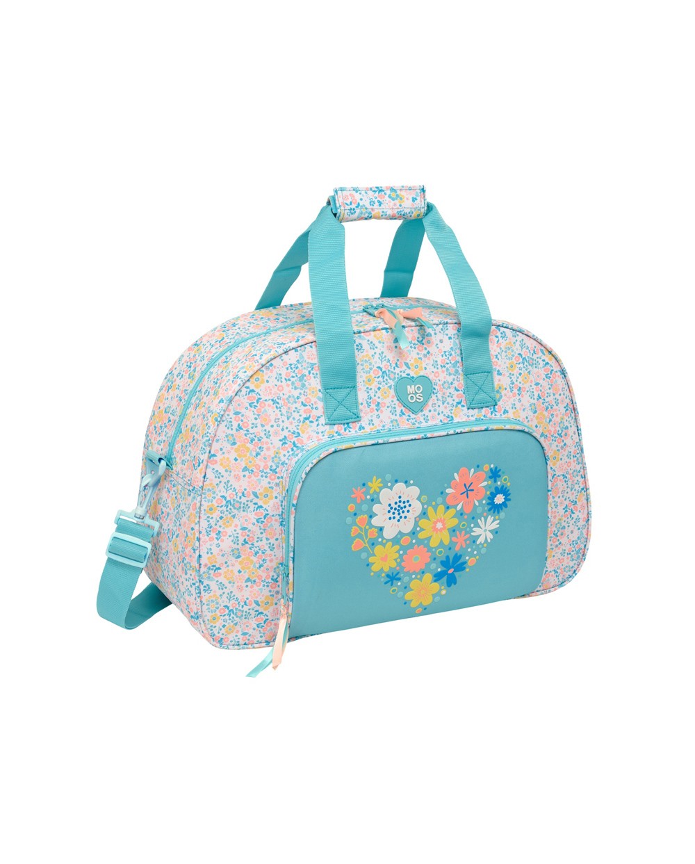 Bolsa de deporte safta reciclado moos fiori 330x480x210 mm
