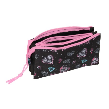 Bolso escolar portatodo safta triple mosnter high 120x220x30 mm