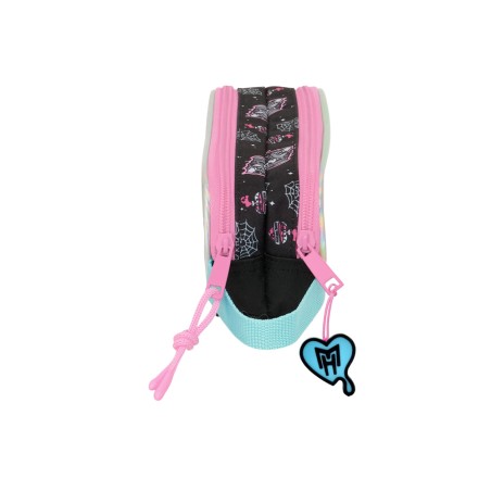 Bolso escolar portatodo safta doble monster high 80x210x60 mm