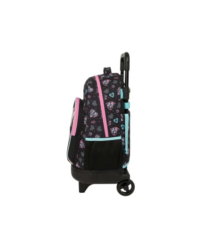 Mochila safta grande con ruedas compact extraible monster high 450x330x220 mm