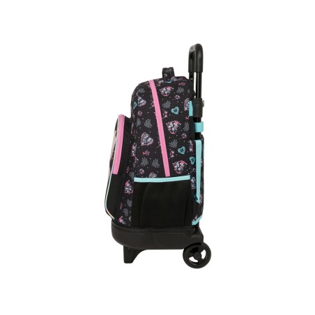 Mochila safta grande con ruedas compact extraible monster high 450x330x220 mm