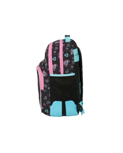 Mochila safta doble con cantoneras adaptable a carro monster high 420x320x150 mm