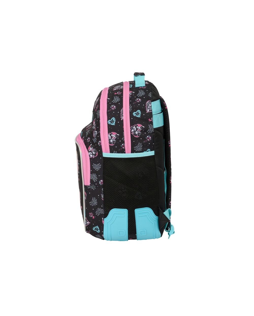 Mochila safta doble con cantoneras adaptable a carro monster high 420x320x150 mm